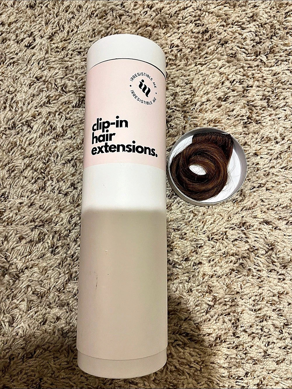 Irresistible Me Classic Clip-In Hair Extensions Medium Brown, 20inches